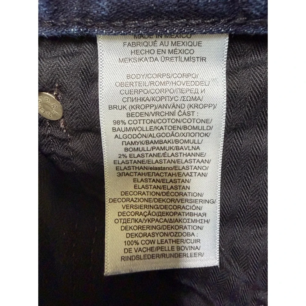 Polo‎ Ralph Lauren Jeans Mens 40x34 Blue Varick Slim Straight Stretch Indigo
